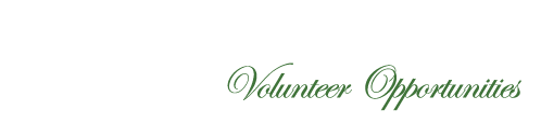 Volunteer Opportunities