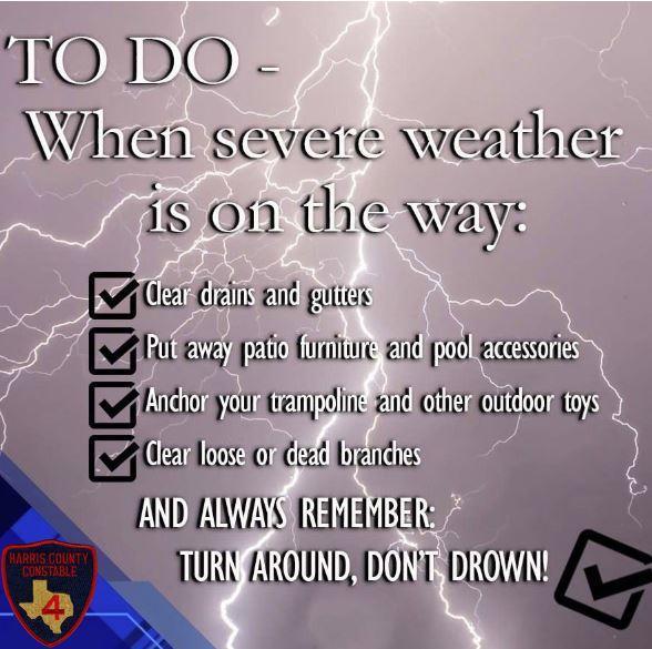 Severe Weather Actions