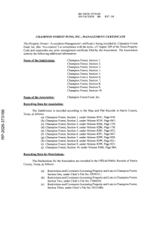 2026 Management Certificate